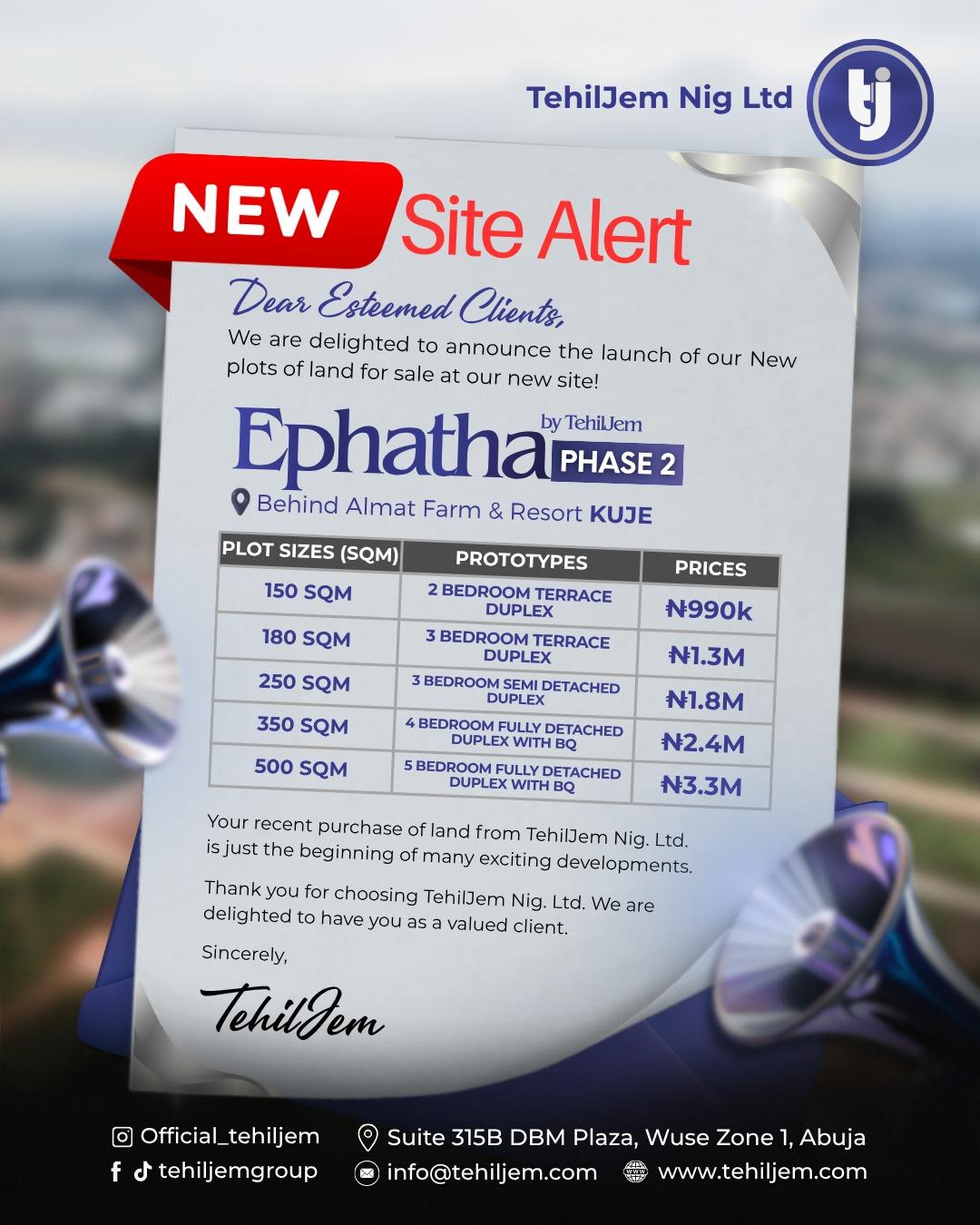 Ephatha Phase 2 · Kuje