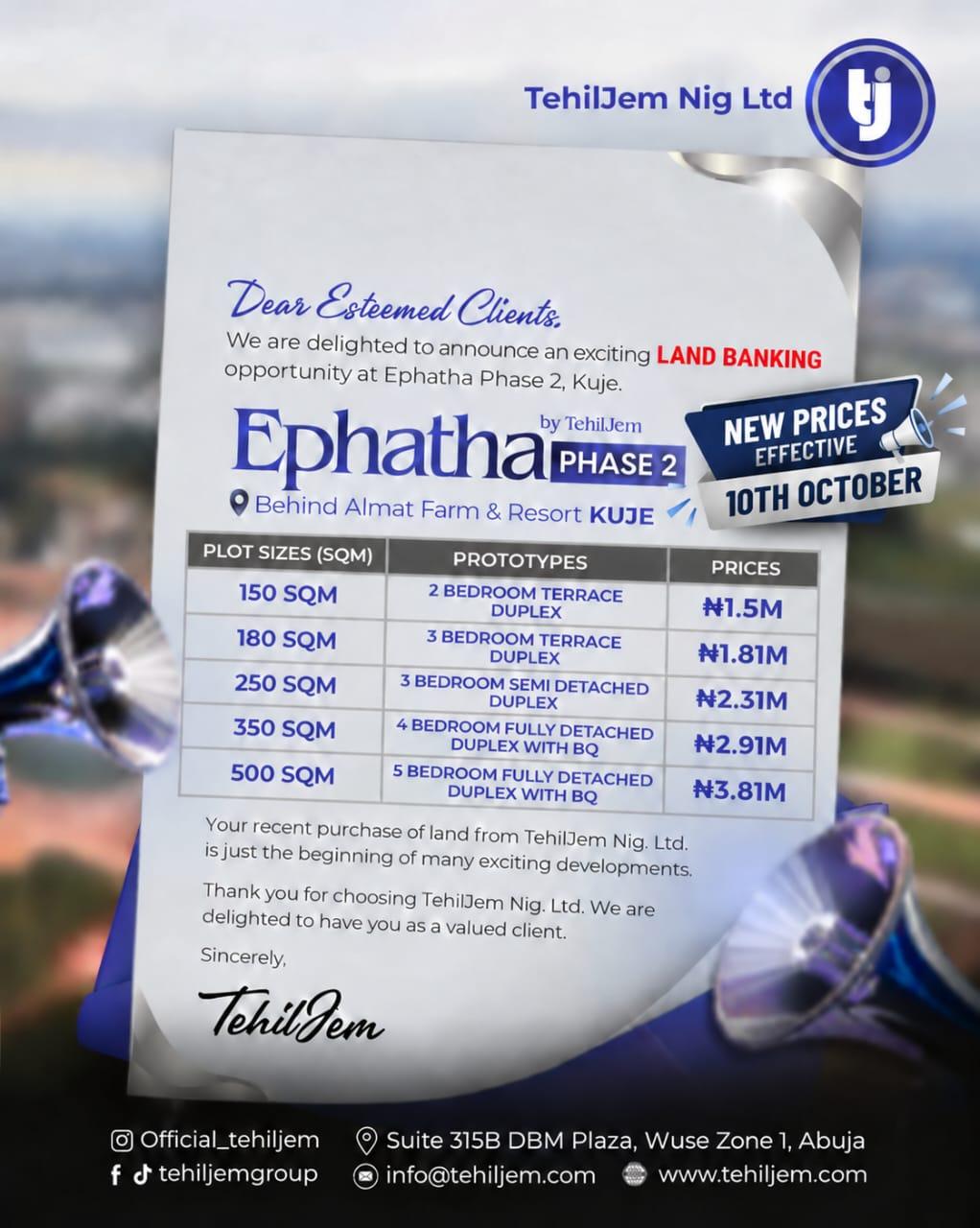 Ephatha Phase 2 · Kuje