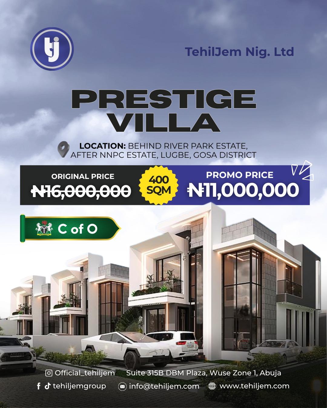 Prestige Villa · Abuja
