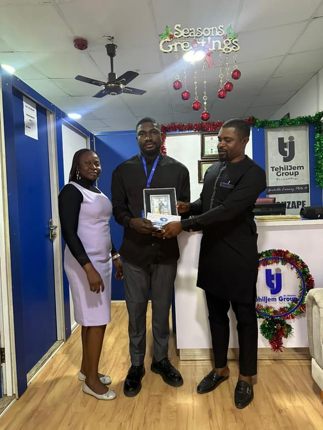 Temitope John - Staff of the Month